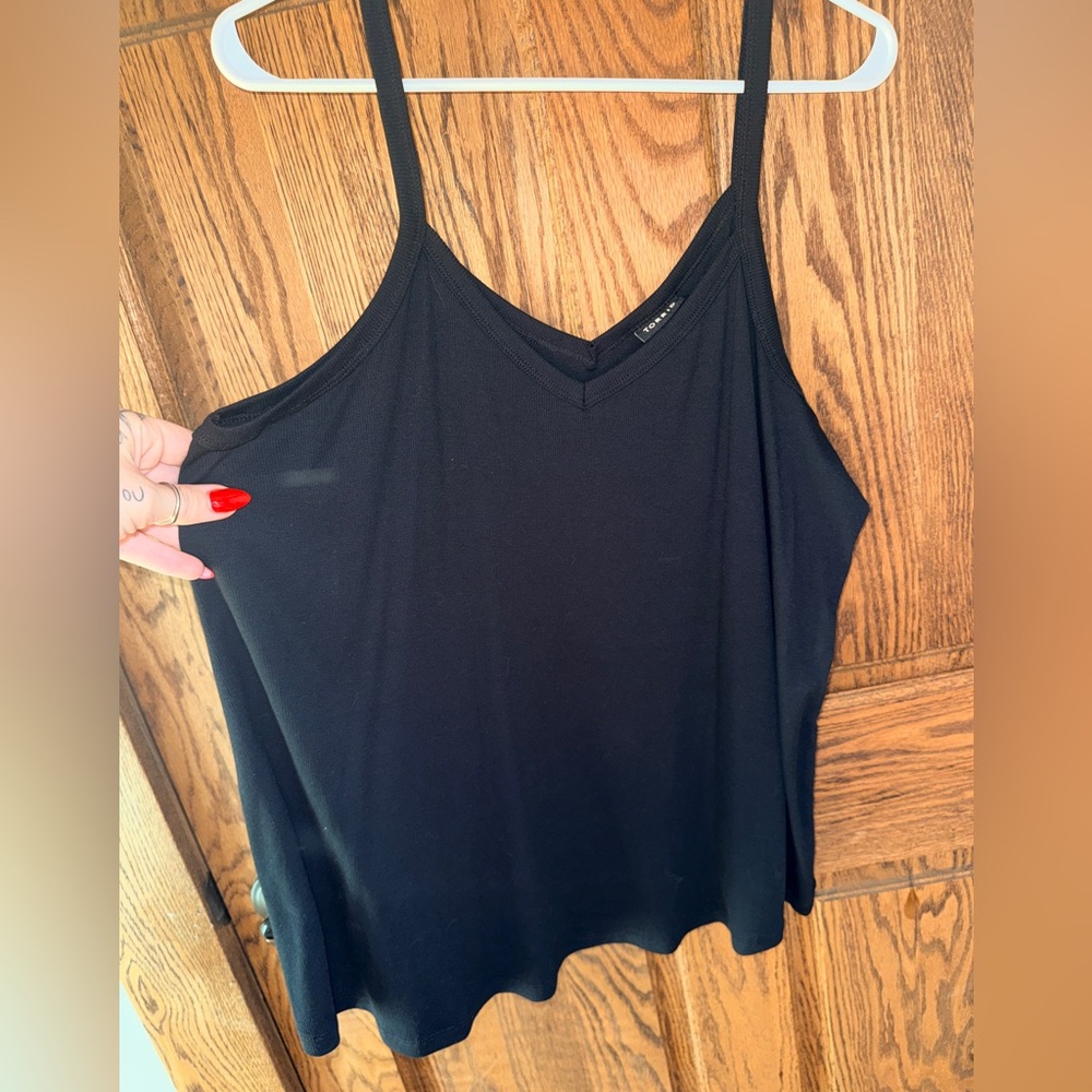 Torrid Black Ribbed Swing Tank - Picture 4 of 6